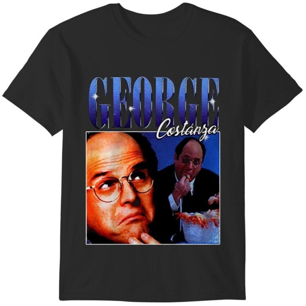 Seinfeld George Costanza Homage Graphic TV Show Fan Gift Streetwear Art T-Shirt
